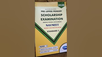 5th Scholarship Exam 2026 English medium