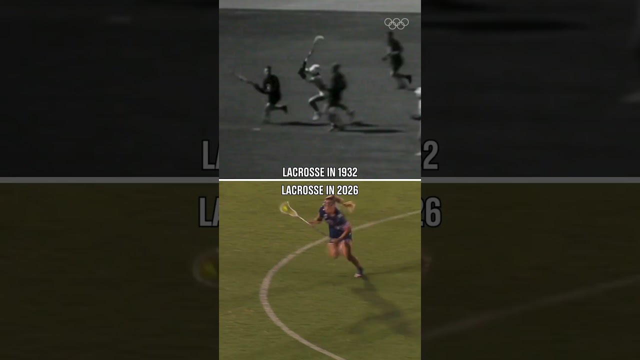 Lacrosse: Then vs now! 🥍