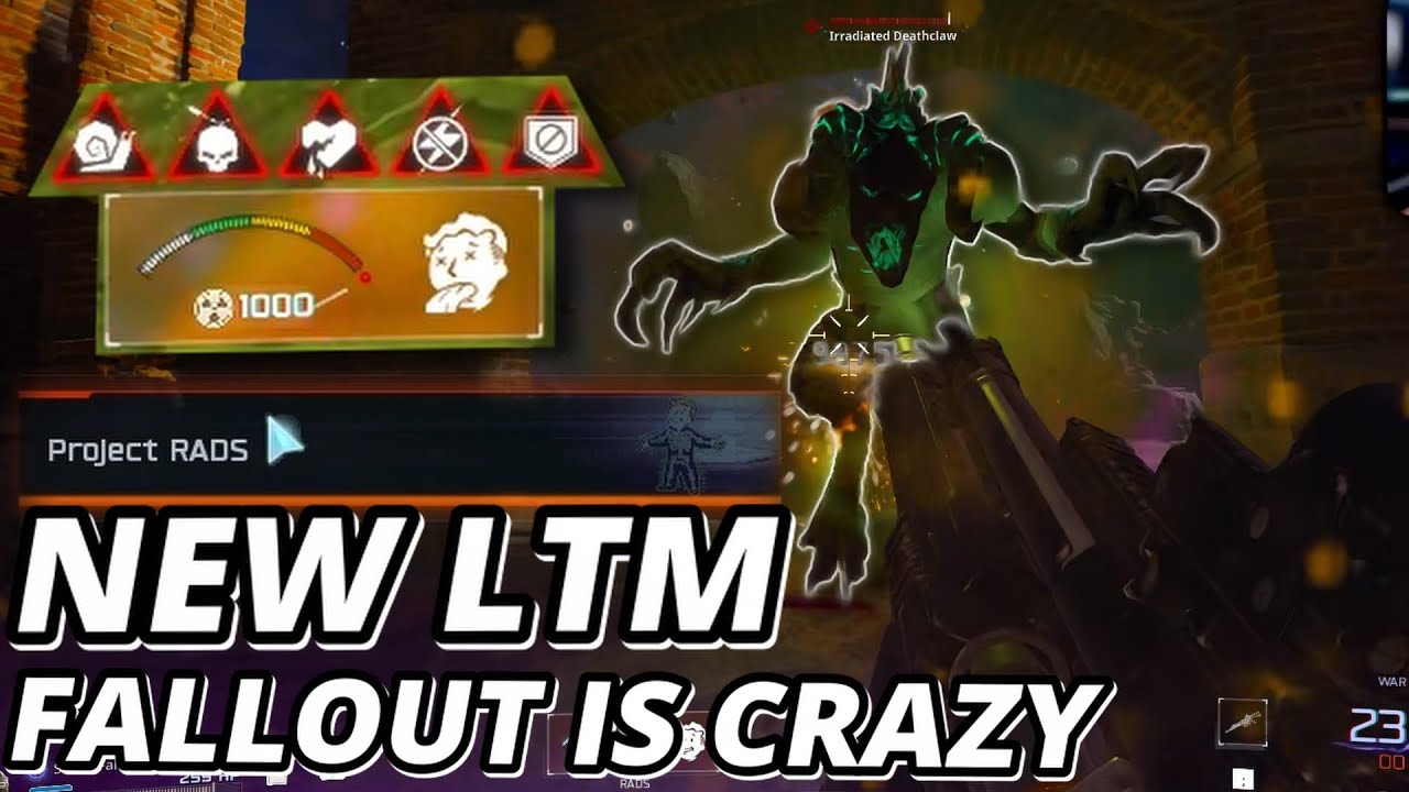 New LTM Fallout Mode Project RADS Is Crazy & Fun | Black Ops 7 Zombies