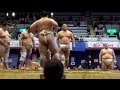 逸ノ城の公開稽古｜稽古でもやっぱり強い［地方巡業］(sumo, japanese culture)