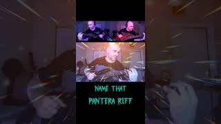 Name that Pantera riff. #metalmusic #metalfans #heavymetalsongs.