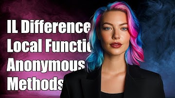 Understanding IL Differences: Local Functions vs Anonymous Methods & Lambdas