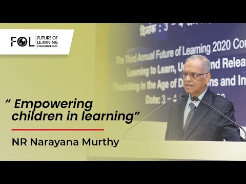 Narayana Murthy: Empowering children in learning | Future of Learning-FOL | IIMBx