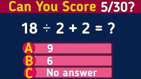 IF YOU ARE A GENIUS, CHECK IF YOU CAN SCORE 5/30 | how smart are you? #chapter425.