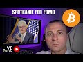 🟢  POSIEDZENIE FED FOMC, JAK WPŁYNIE NA RYNEK KRYPTO❗️ TRADING NA ŻYWO BITCOIN, FARTCOIN, PENGU 🟢