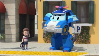 Робокар Поли - Правила дорожного движения - Смотри под ноги, когда гуляешь (мультфильм 17)