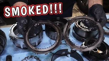 4l80e REBUILD | Drum Disassembly And Inspection | Forward Drum Direct Drum Broken Sprag