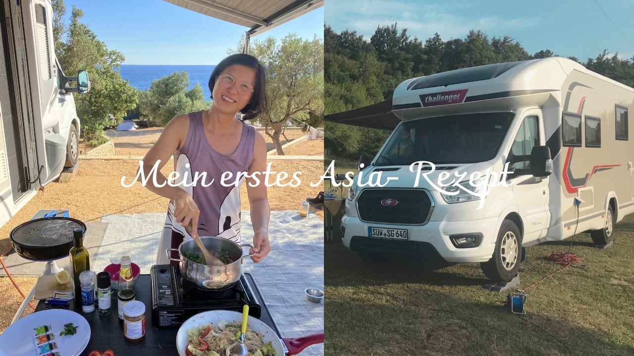 Unser erstes Video! Asia-Küche im Camper & Glasnudelsalat Rezept