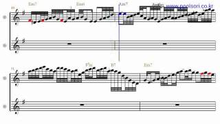 In A Sentimental Mood - Bb Tenor/Soprano Sax Sheet Music [ kenny g ]