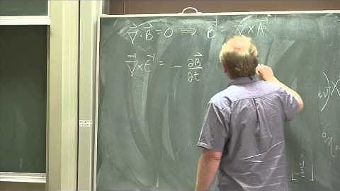 Electromagnetism - LECTURE 14 Part 03/04 - by Prof Robert de Mello Koch