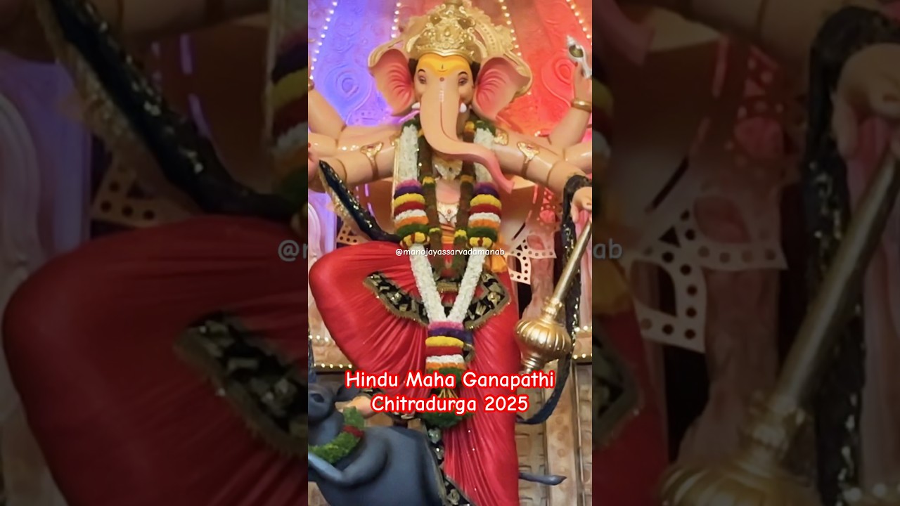Hindu Maha Ganapathi Chitradurga 2025 