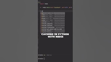 How to cache in python with redis #coding #redis #python #developer #database #caching