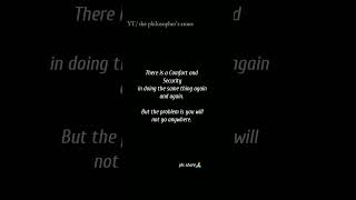 You will not go anywhere#successmindset #motivational #educateyourself #philosophersstone #quotes