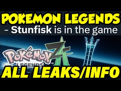 EVERYTHING WE KNOW ABOUT POKEMON LEGENDS: ZA - Pokemon Leaks and