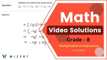 Math Multiplication of Polynomials word problems for Grade 8 - Set 1612249105