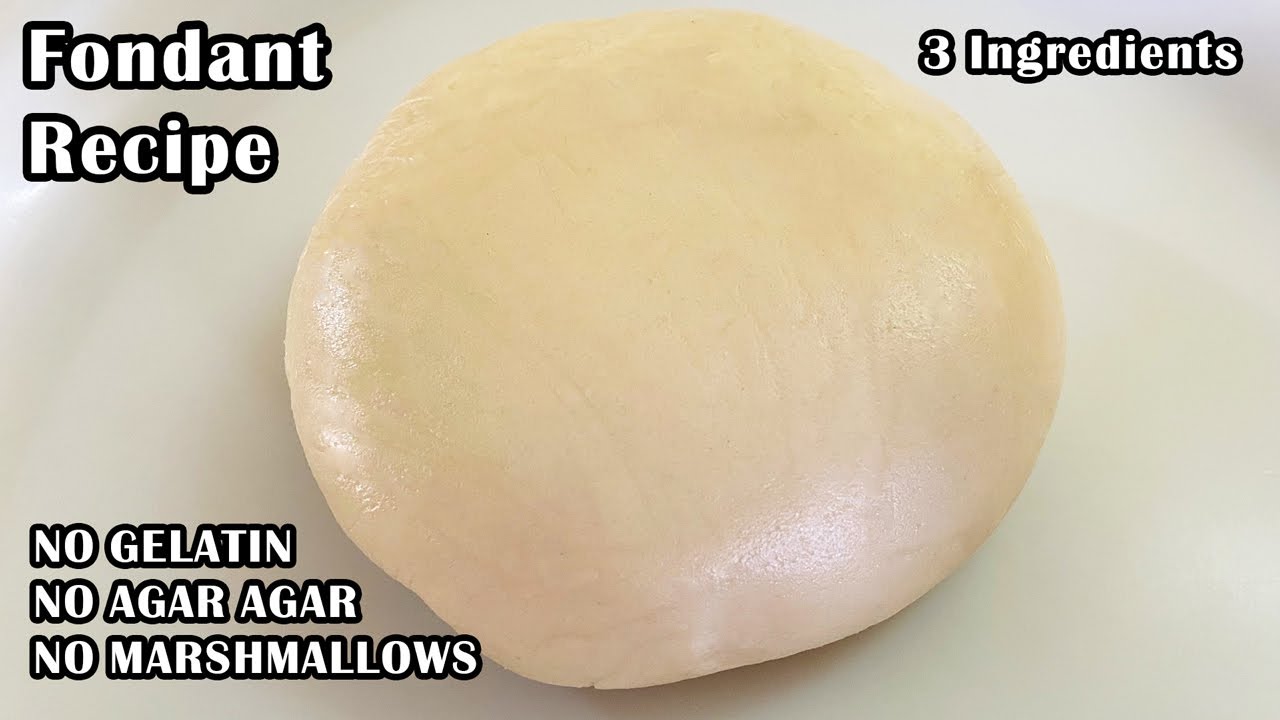 How To Make Fondant: 10 Minute Recipe (Just 4 Ingredients)