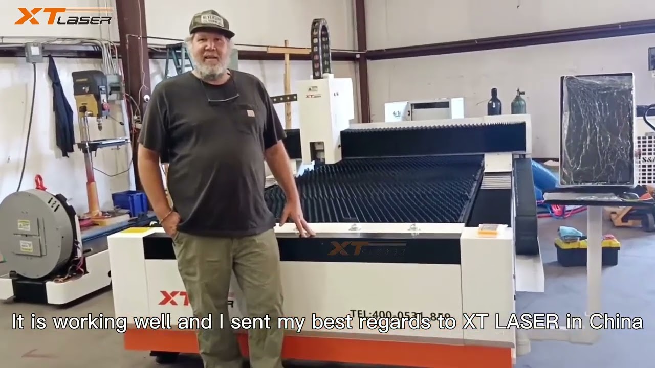 XT LASER client feedback 1530HT sheet and pipe combo cutting machine