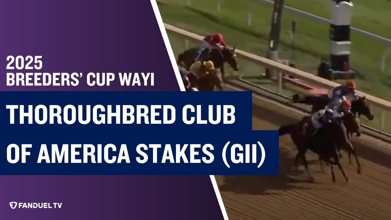 2025 $400,000 Thoroughbred Club of America Stakes (G2) at
