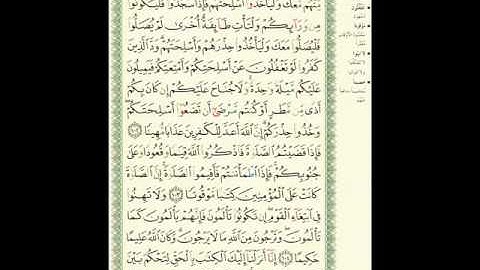 الصفحة 19 من سورة النساء بصوت الشيخ ماهر المعيقلي