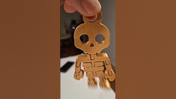 Flexi Skeleton Mini – Articulated #anycubic #kobra3max #3dprinting #halloween #gift