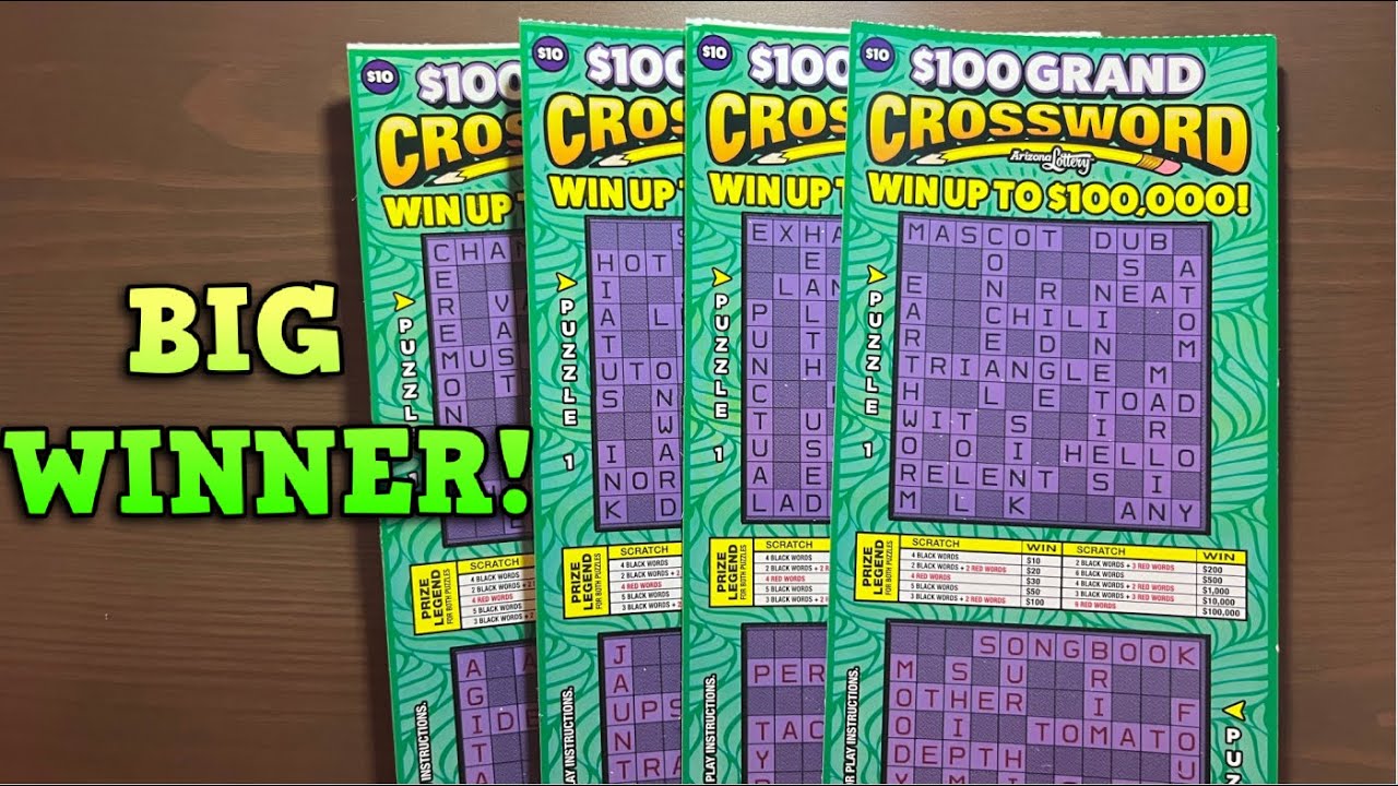 $100 GRAND CROSSWORD TICKETS💰