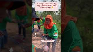Game bola zig-zag seru banget! Fokus & kerja sama jadi kuncinya 😆🎯 #OutboundSeru screenshot 2