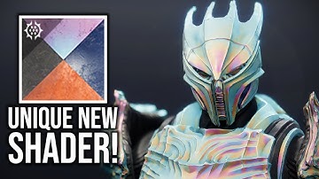 This New Shader Has A Unique Effect! GET THIS NOW! - Destiny 2 Lightfall