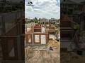 Empty Plot → Modern Glass Family Home. #shorts #viral