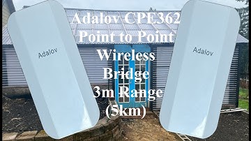 Adalov CPE 362 Point to Point Wireless Bridge