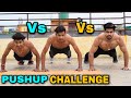 MAX. PUSHUP CHALLENGE AT HOME| WHO WILL WIN? |Badri fitness