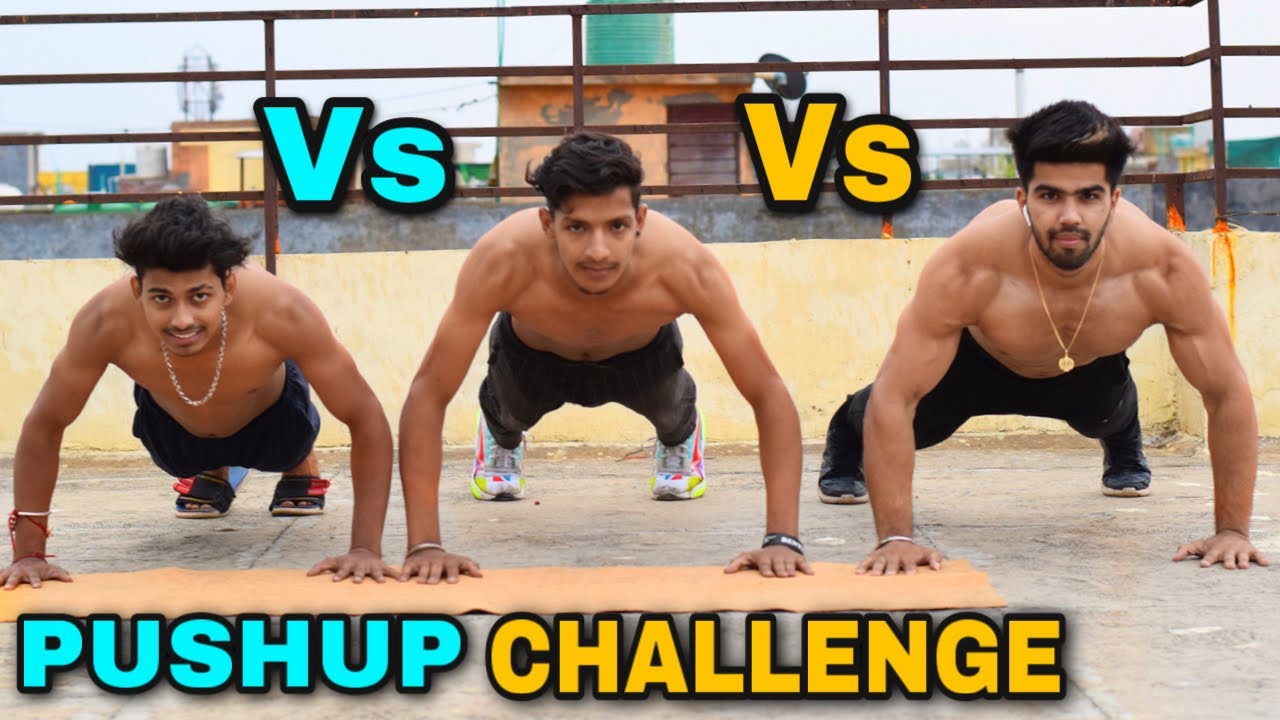 MAX. PUSHUP CHALLENGE AT HOME, WHO WILL WIN?