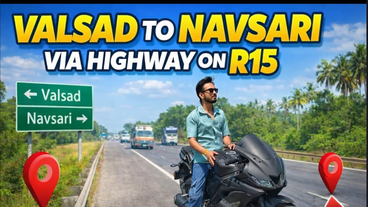 R15 पे छोटीसी राइड ☺️. (A short ride on the R15 )