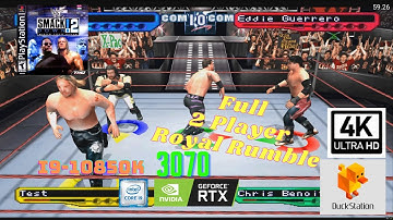 Smackdown 2: Know Your Role - Royal Rumble - 4K60 - PS1 - Duckstation