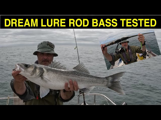 Sea Bass Fishing Using Friends Lure Rod.. Diawa Morethan Branzino & Shimano  Vanford 