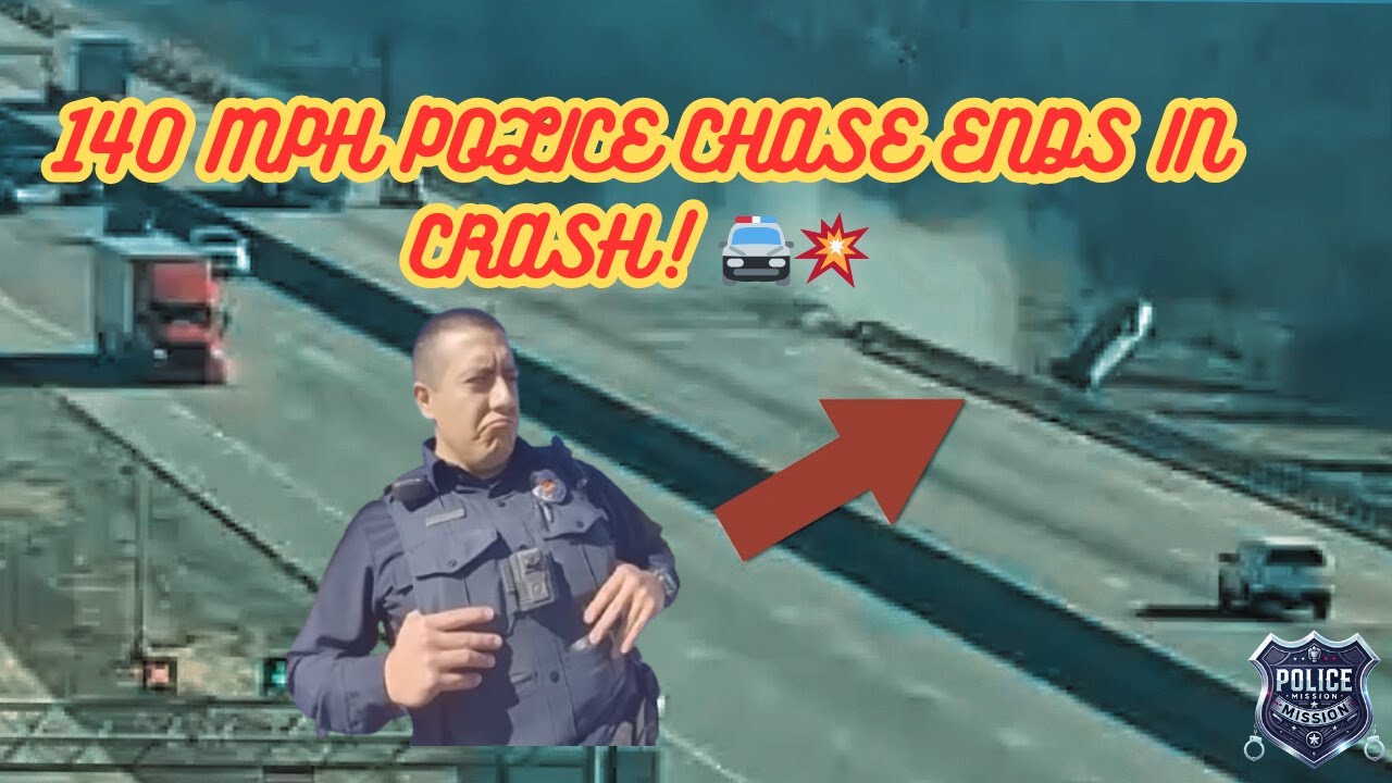 🔥 Police Chase Ends in Fatal Crash | Arkansas High-Speed Pursuit (140 ...