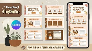 Cara Membuat Ppt di Canva || PowerPoint Aesthetic