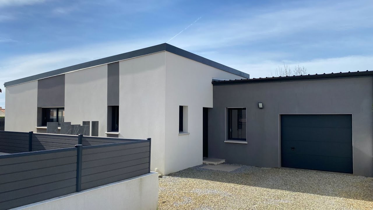 Proximité grande plage de Saint Gilles Croix de Vie maison de 2021 dernières technologies réf :12302