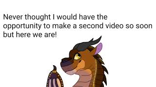 [Wings of Fire: Widewings] Progress for the model, quick interview with Euphoria