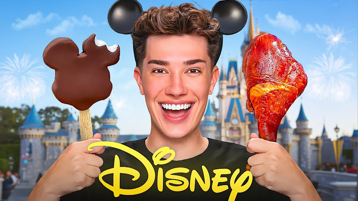 I TRIED EVERY FOOD AT DISNEYWORLD!