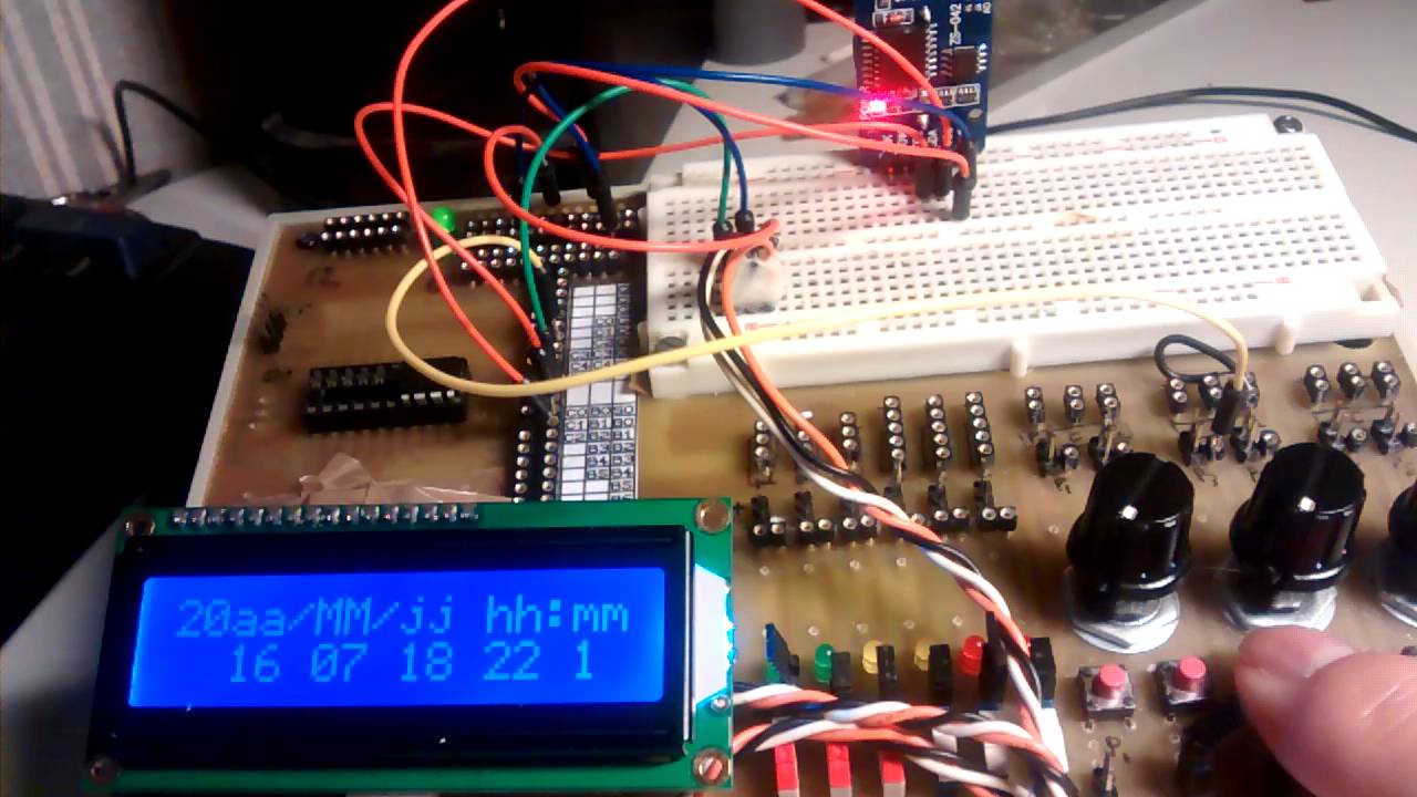 demo DS3231 - YouTube