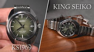 【錶款介紹】經典再現!KING SEIKO 1969 漸層綠面開箱!|KS|KS1969|45KCM|精工|第二精工舍|SJE113