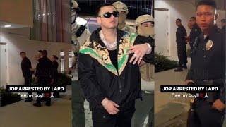 JOP from Fuerza Regida Arrested in Los Angeles California