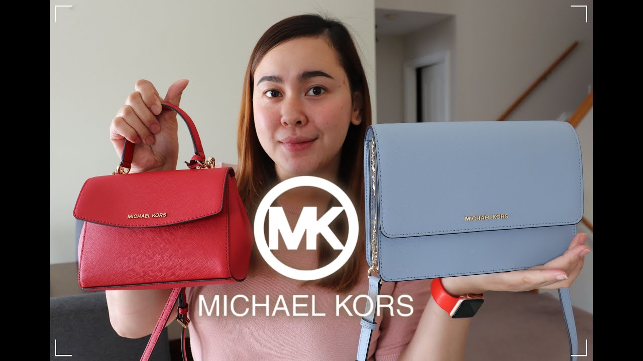 MICHAEL KORS Ava Extra-Small & Daniela Large Saffiano Leather