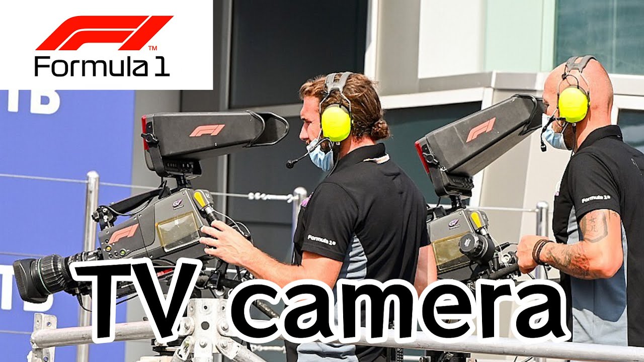 Introducing the TV camera used in F1 live broadcasting