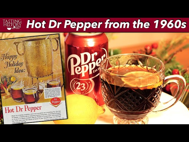 Hot Dr Pepper from the 1960s - YouTube