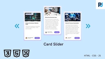 Create Card Slide - HTML CSS JS