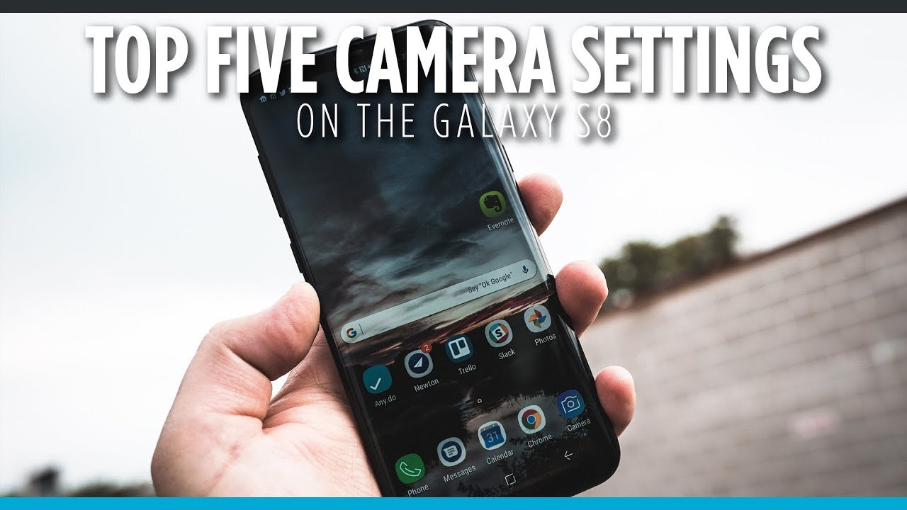 Top 5 Camera Settings on Galaxy S8+ YouTube