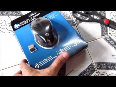 HP Wireless Comfort Mouse X3500 Unboxing. Best budget wireless mouse.