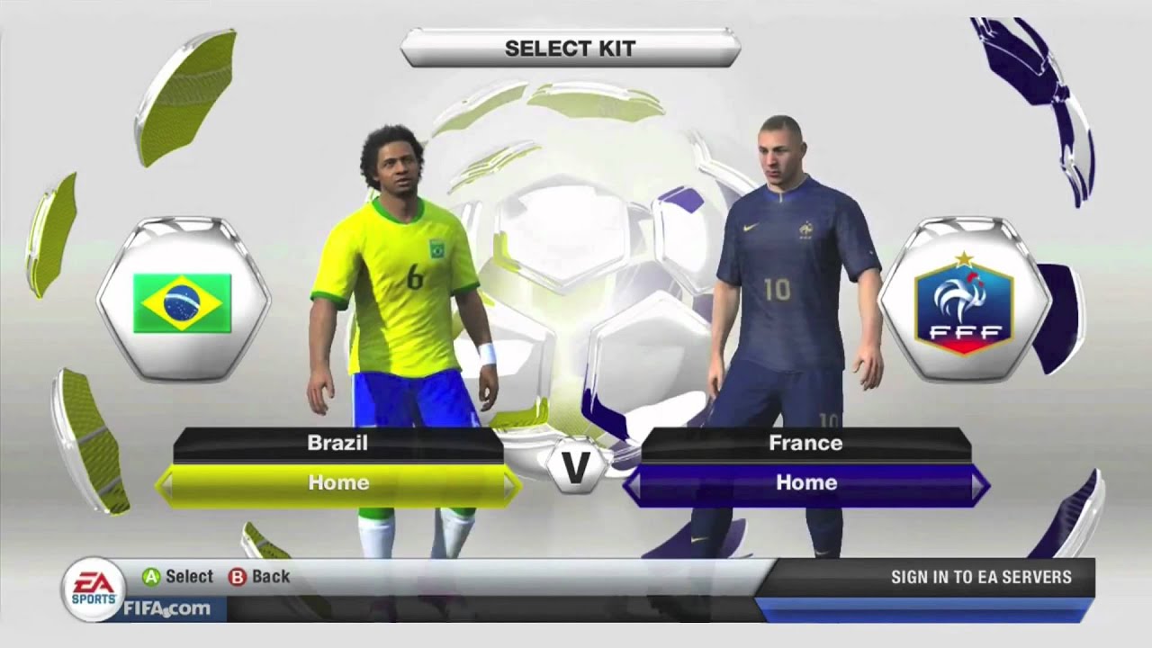 FIFA 13 | Player Ratings | International Squads Ft. Brazil