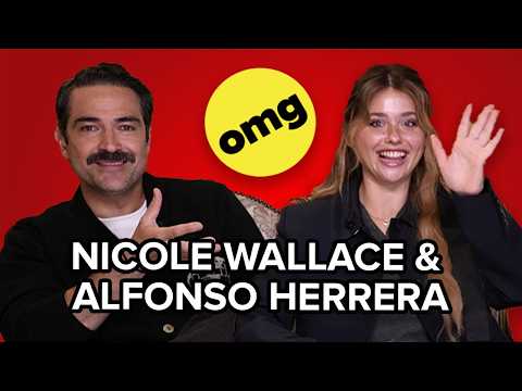 Nicole Wallace and Alfonso Herrera Answer Fan Questions | The House of the Spirits